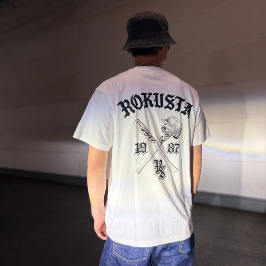 Baseball Back Print T-Shirt