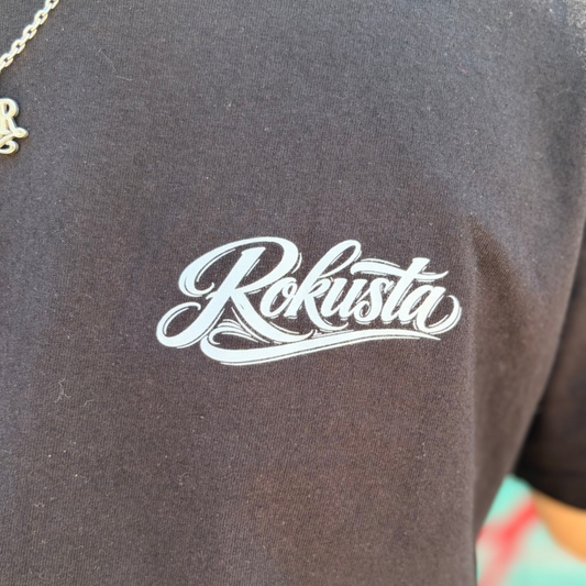 Rose Back Print T-Shirt