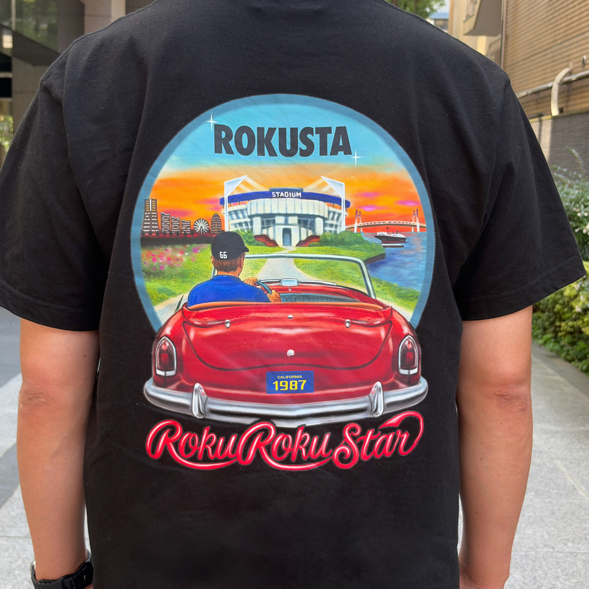 RRS Vintage Car Graphic T-Shirt