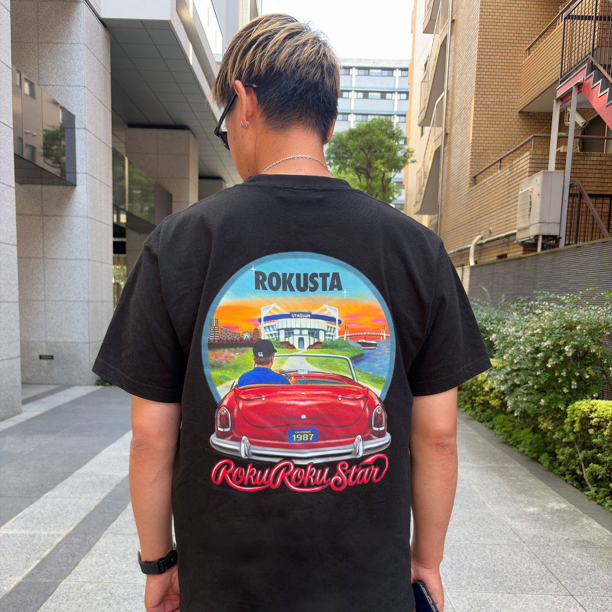RRS Vintage Car Graphic T-Shirt
