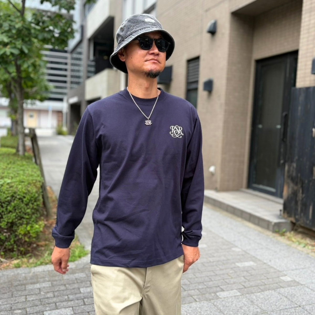 RSR Rose Graphic Long Sleeve T-Shirt