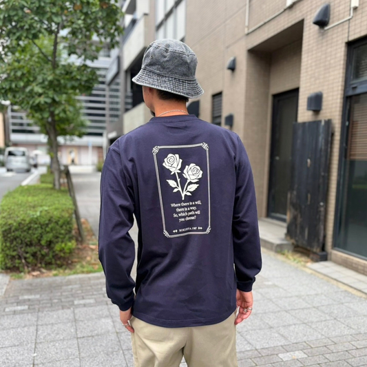 RSR Rose Graphic Long Sleeve T-Shirt