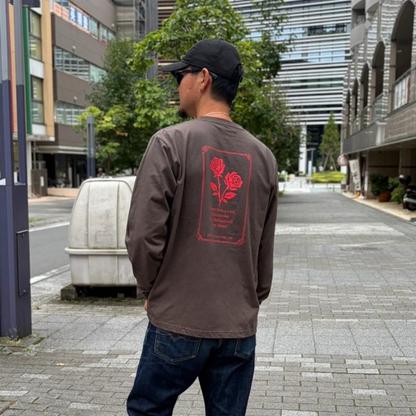 RSR Rose Graphic Long Sleeve T-Shirt
